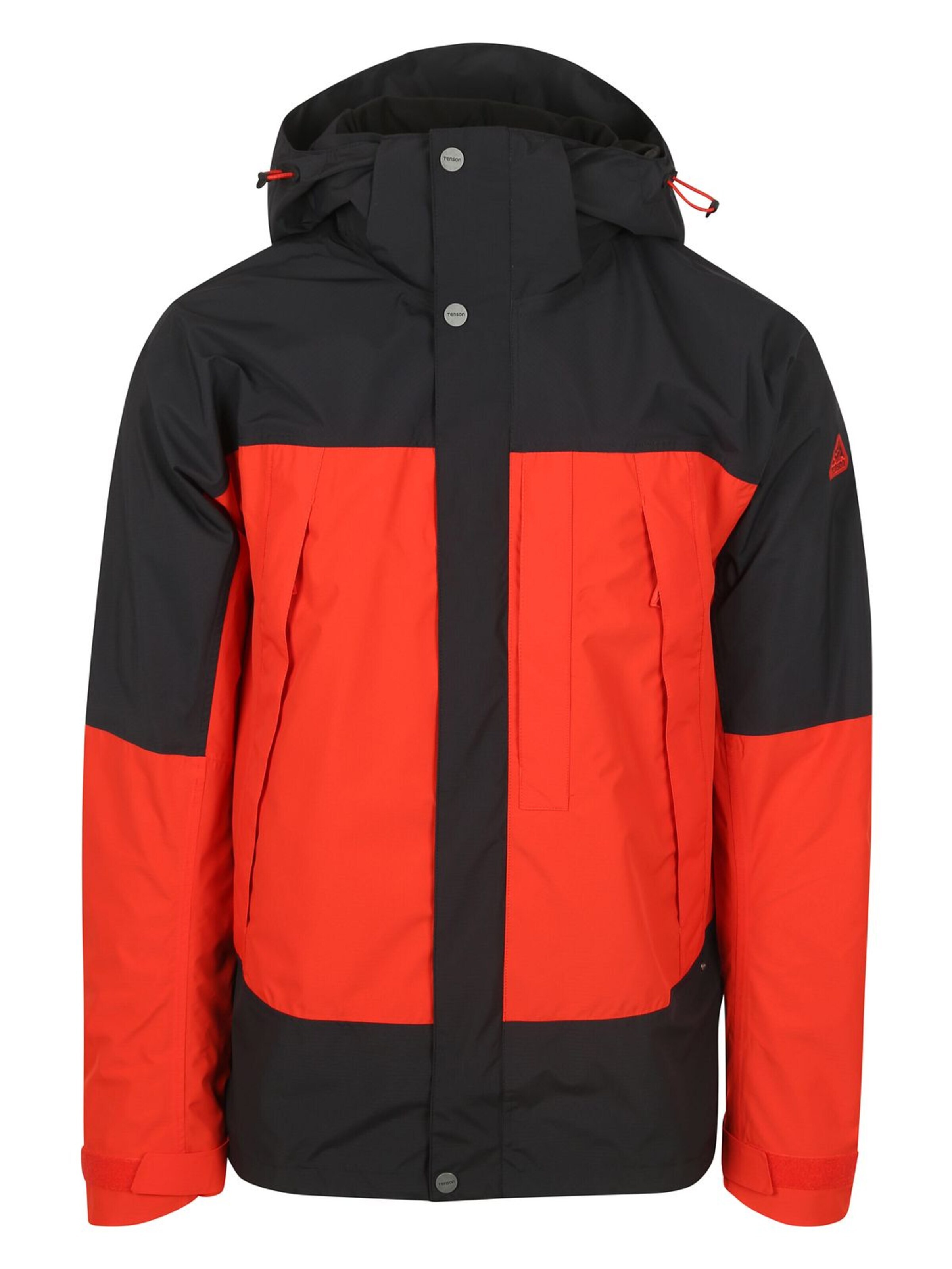 TENSON Winter coat 'Himalaya' in Red: front