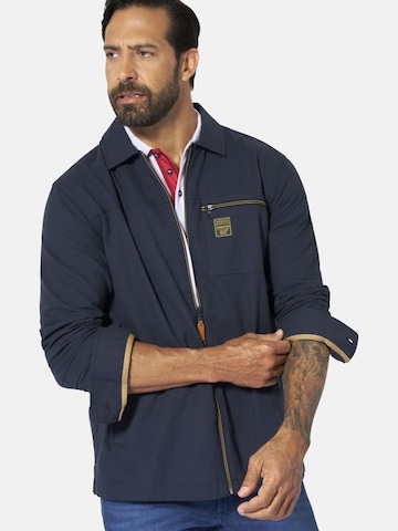 Jan Vanderstorm Between-Season Jacket 'Elbjerg' in Blue