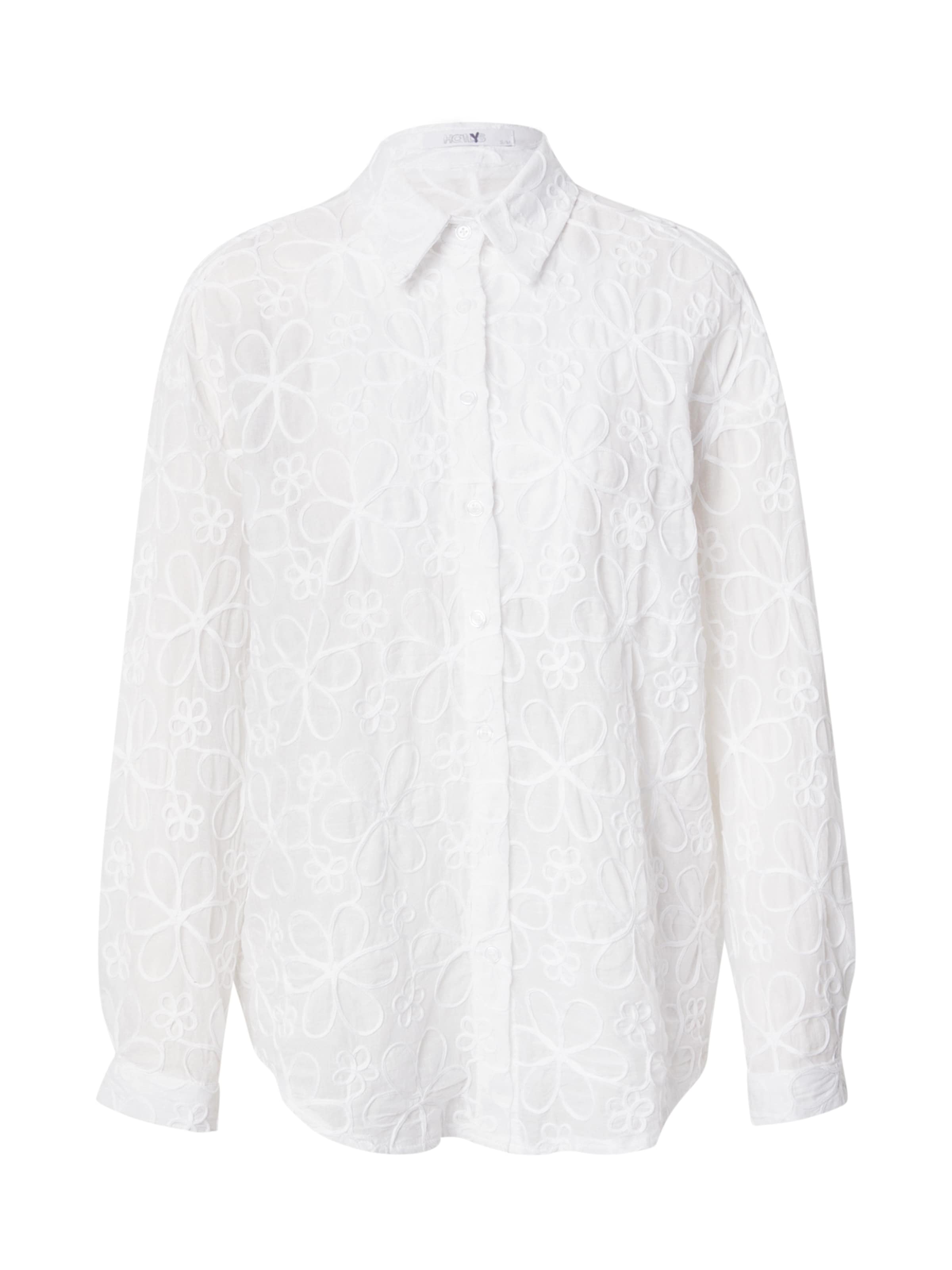 Hailys Μπλούζα 'Ri44sa' σε λευκό, Άποψη προϊόντος