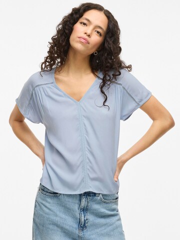 VILA Blouse in Blue