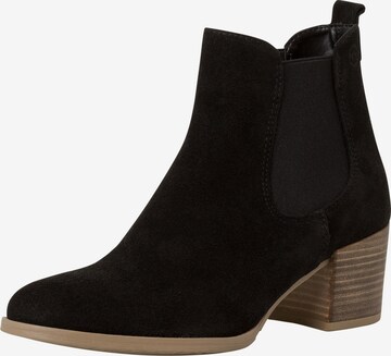 TAMARIS Chelsea boots in Zwart: voorkant