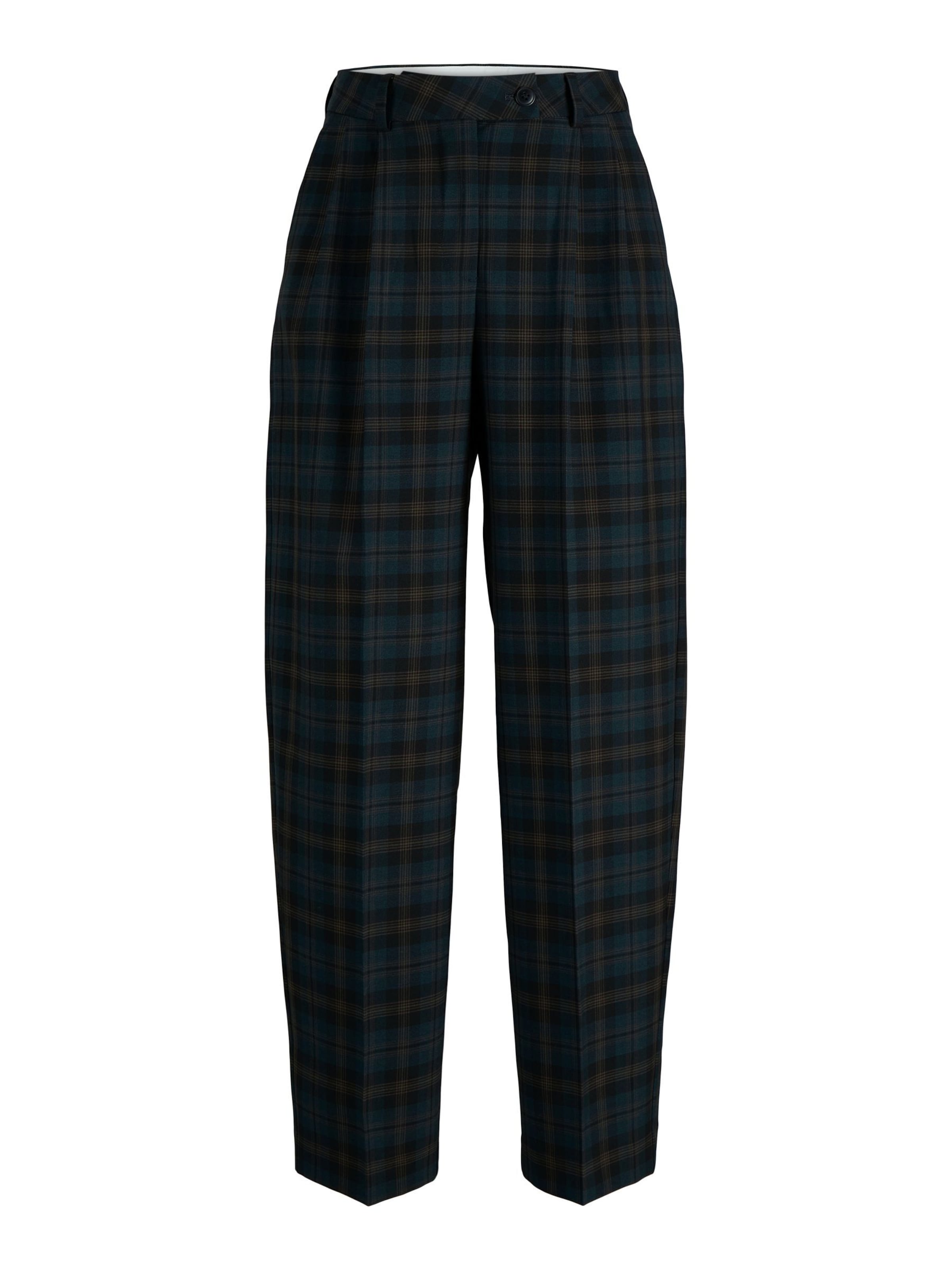 JJXX - Pantalón plisado 'JXNico' en negro: frente