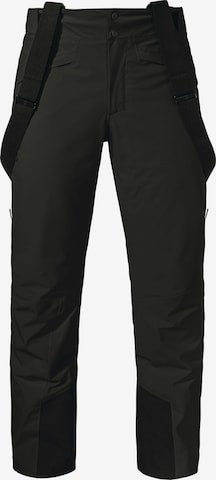 Coupe slim Pantalon outdoor Schöffel en noir : devant