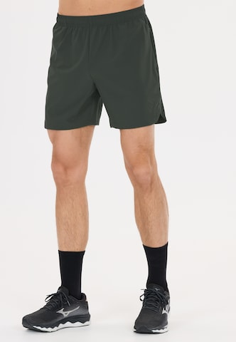 Virtus Regular Workout Pants 'Spier V3' in Green: front