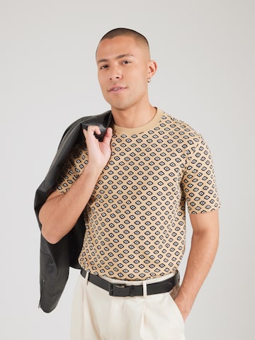SCOTCH & SODA T-shirt i beige: framsida