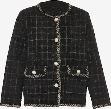 ZITHA - Casaco de malha em preto: frente