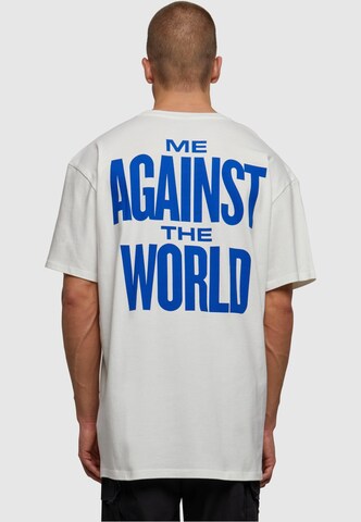 MT Upscale T-Shirt '2Pac Me Against The World' in Beige