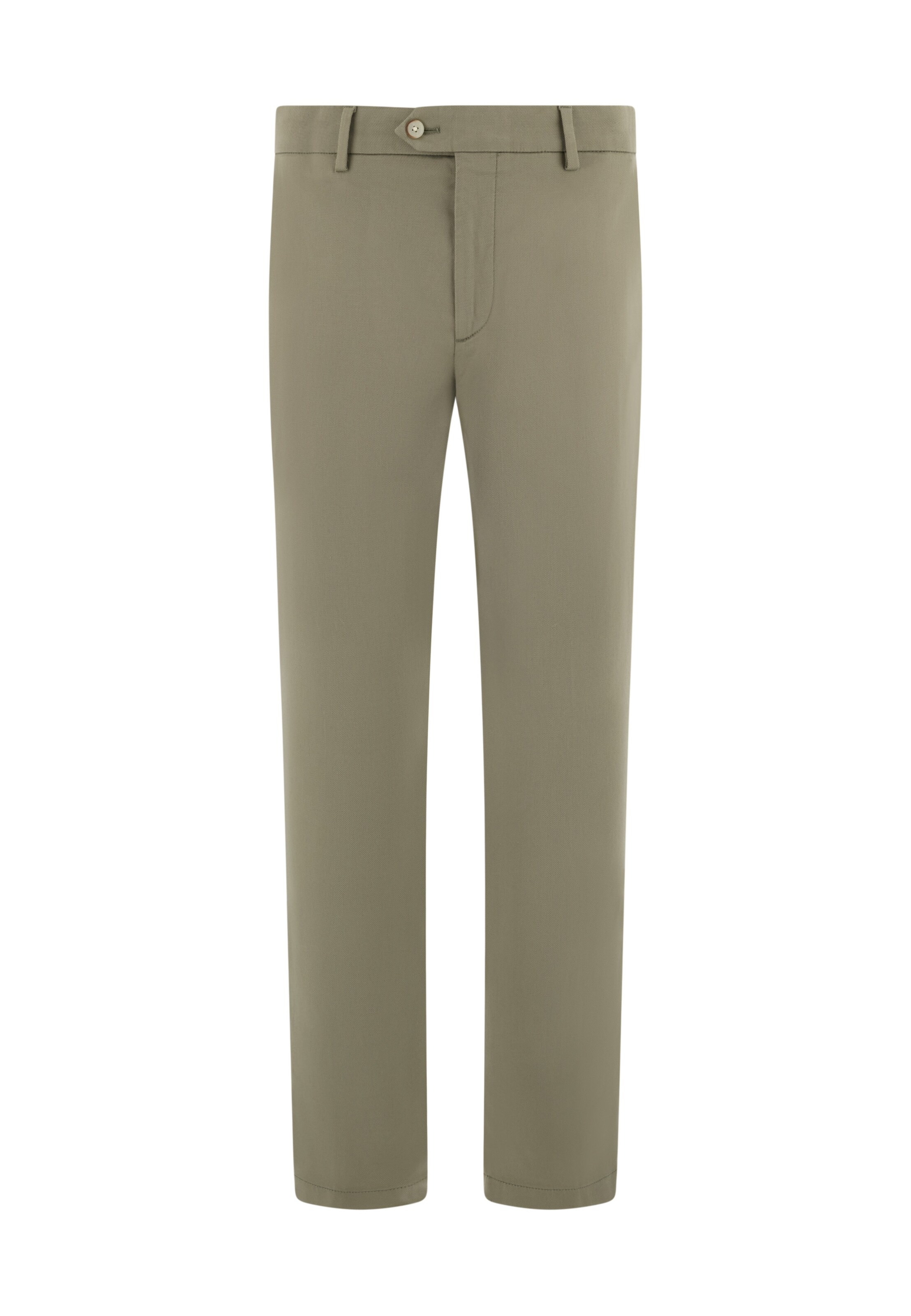 Boggi Milano Chino in de kleur Olijfgroen, Productweergave
