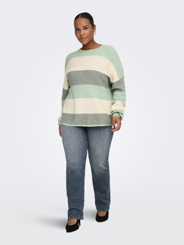 ONLY Carmakoma Pullover 'Caratia' i grøn