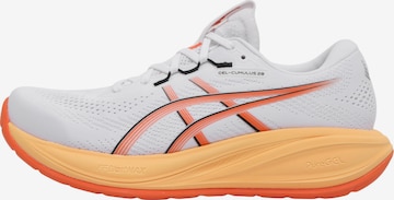 Scarpa da corsa 'GEL-CUMULUS 28' di ASICS in bianco: frontale