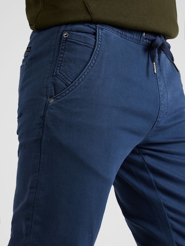 BLEND Regular Broek 'Pants' in Blauw