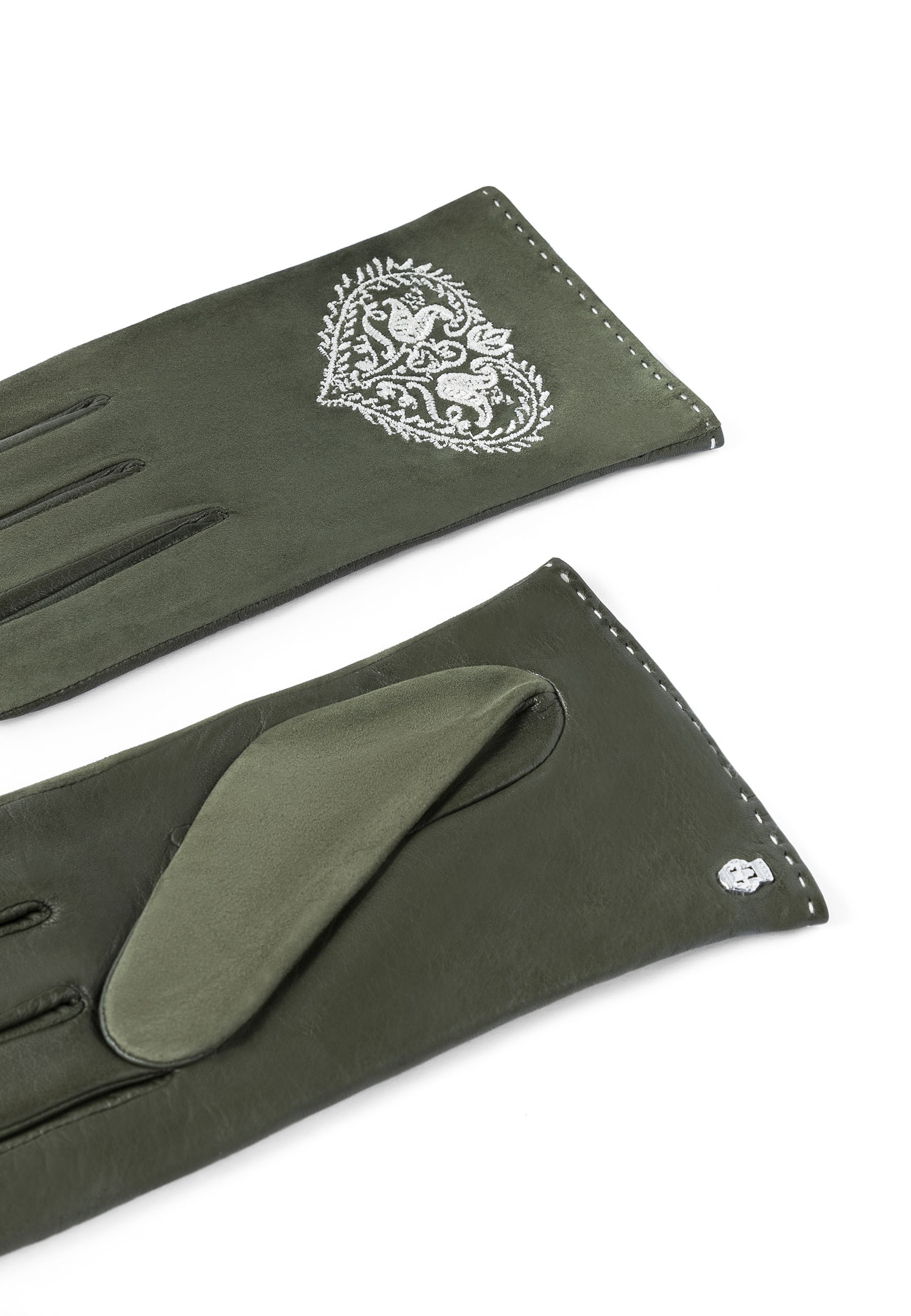 Roeckl Vingerhandschoenen 'GITTI TOUCH' in Groen