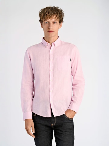 Lindbergh Regular fit Overhemd in Roze