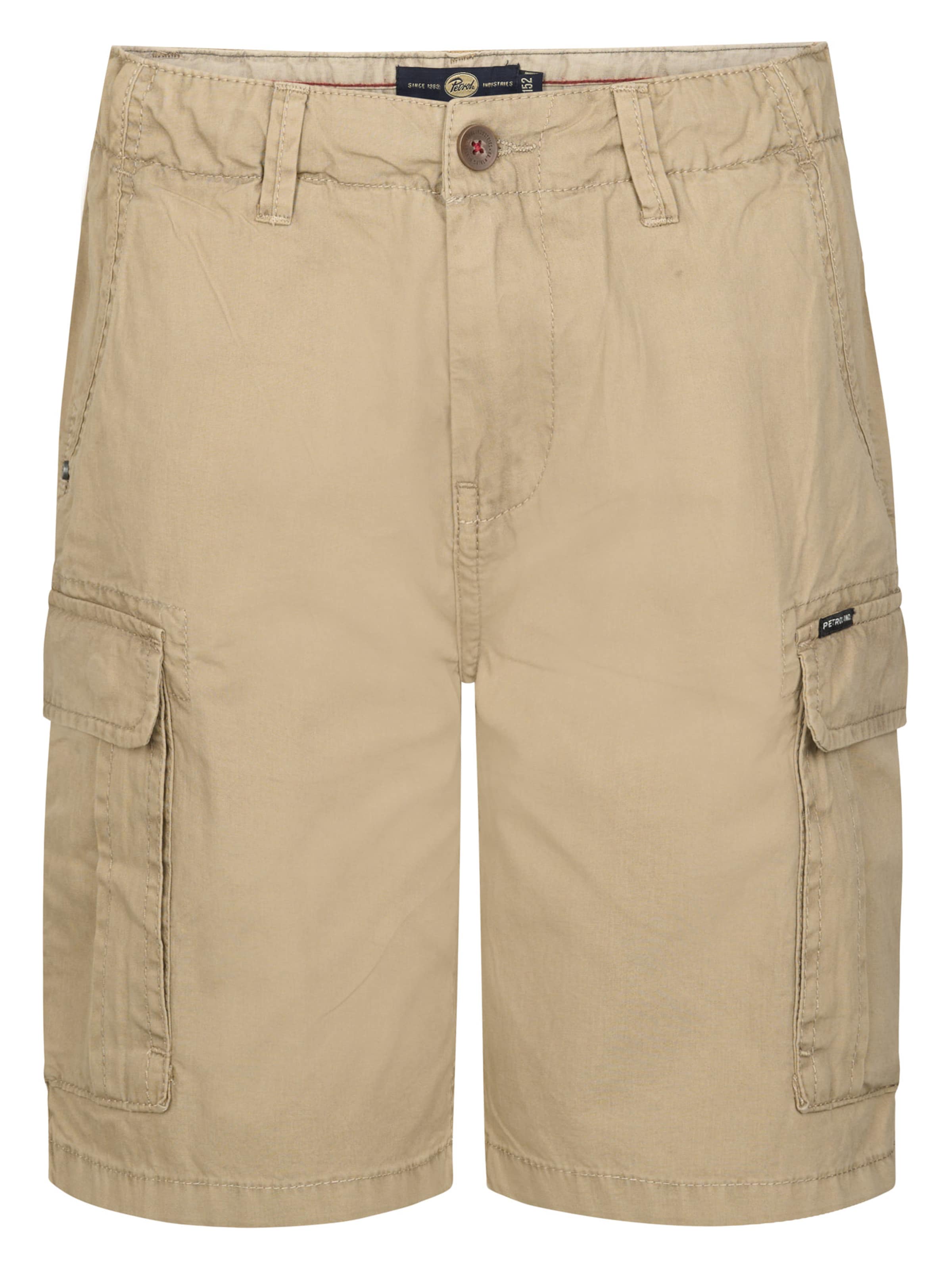 Petrol Industries Trousers 'Magdalena' in Beige: front