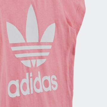 rožinė ADIDAS ORIGINALS Marškinėliai 'Trefoil'