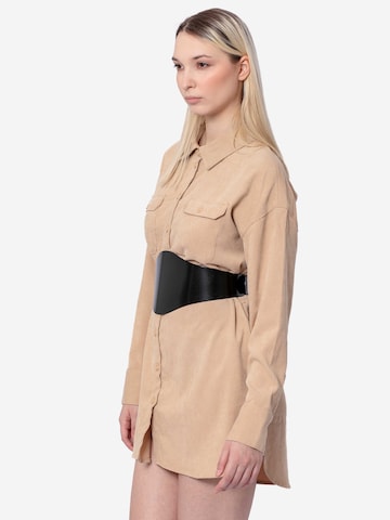 Haute Cuir Bælte 'Cleope Wide Belt' i sort