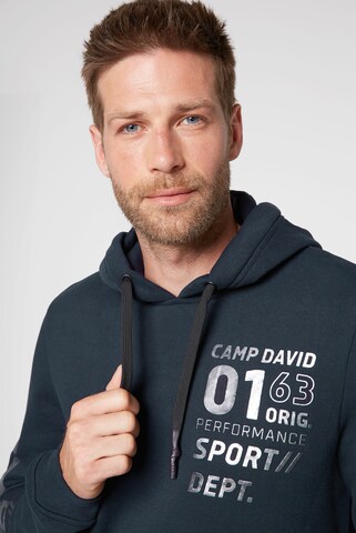 CAMP DAVID Sweatshirt in Blue