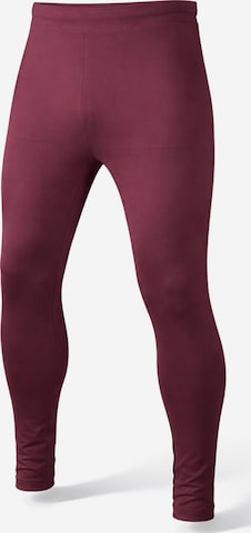 PANTONECLO Skinny Sporthose 'Pantoneclo Men’s Gym Trouser' in Rot: Vorderseite