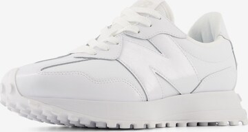 Baskets basses '327' new balance en blanc : devant