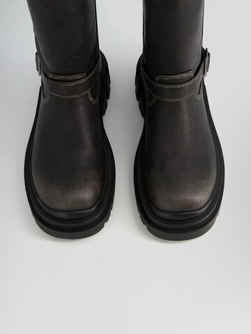 Bottes Bershka en noir