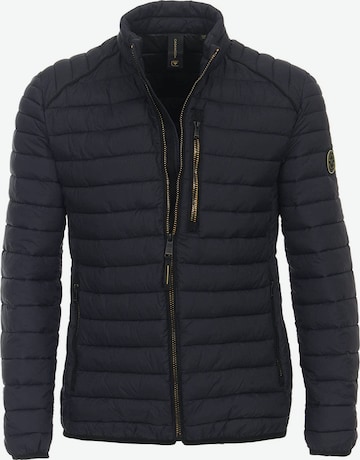 CASAMODA Between-Season Jacket in Blue: front