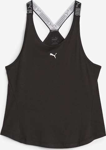 PUMA - Top desportivo em preto: frente