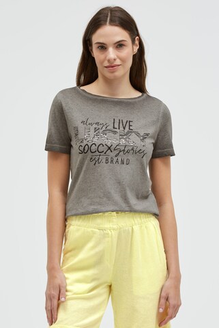 Soccx Shirt in Green: front