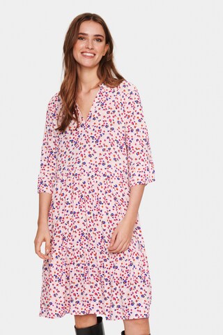 SAINT TROPEZ Kleid 'Eda' in Pink: Vorderseite