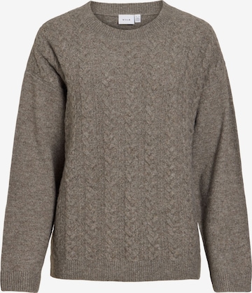 VILA - Jersey en gris: frente