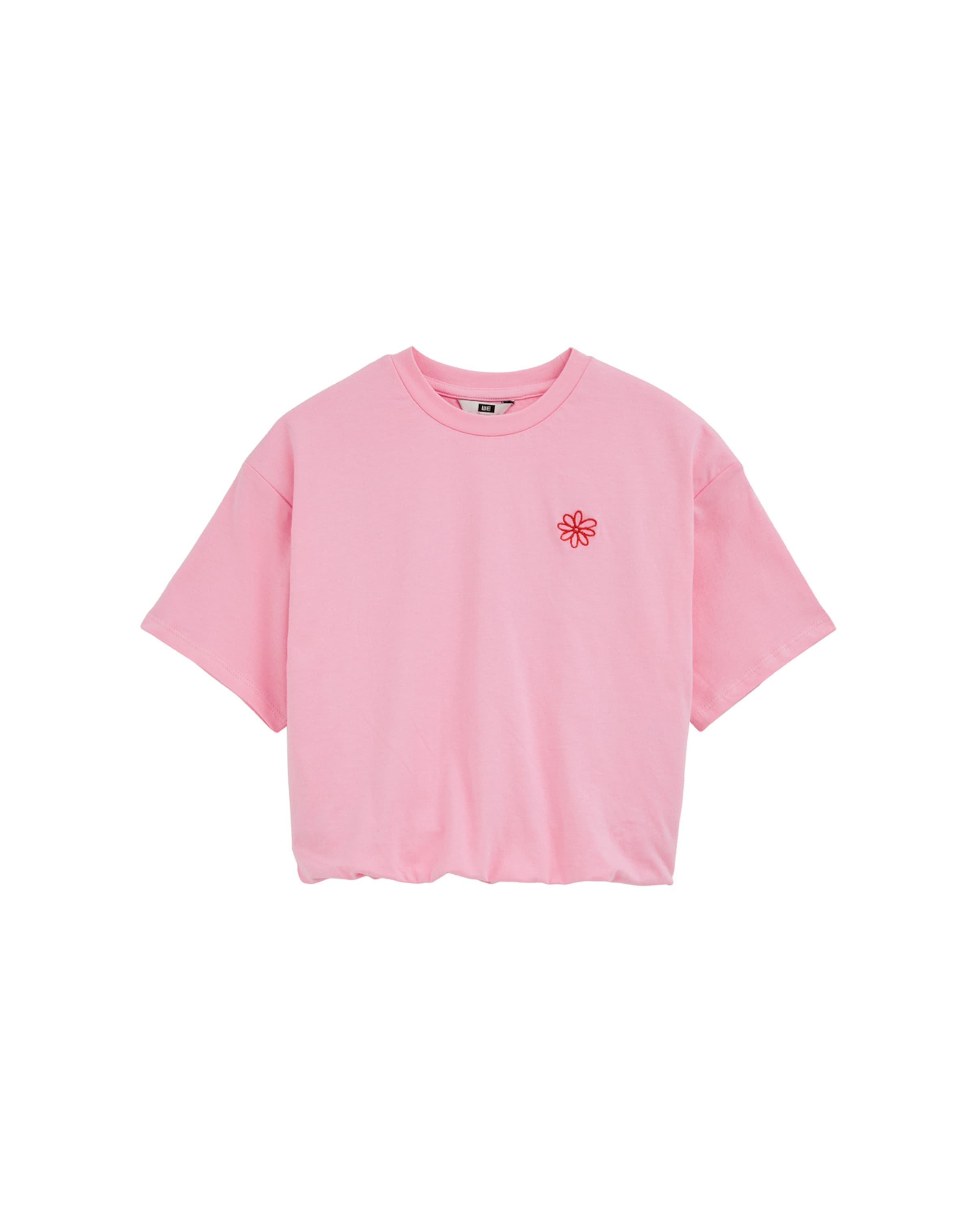 WE Fashion - Camiseta en rosa: frente