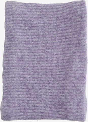 Écharpe WE Fashion en violet : devant