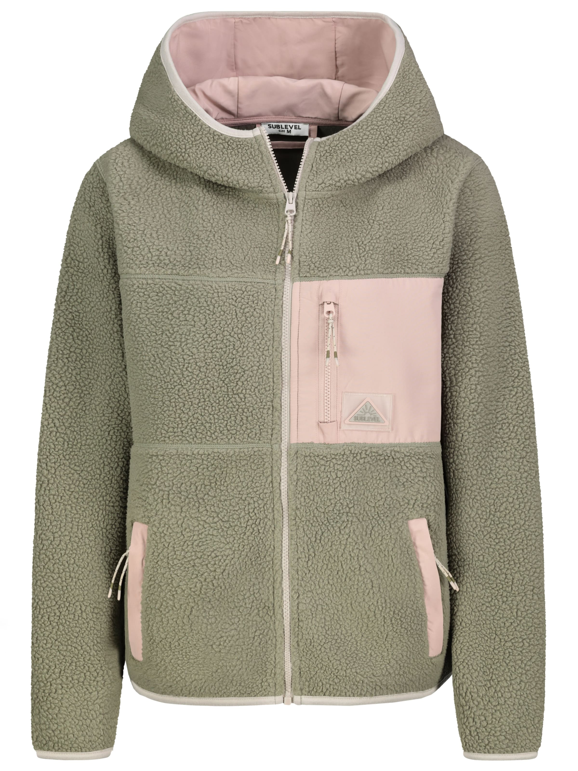 Sublevel Fleece Jacket in Green: front