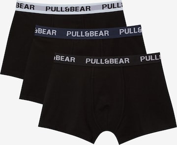Pull&BearBokserice - crna boja: prednji dio