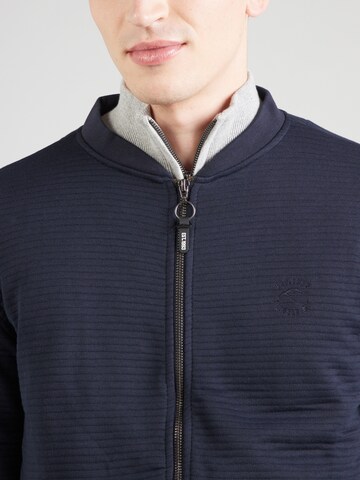 INDICODE JEANS Strickjacke 'Youppa' in Blau