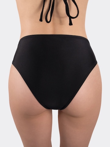 MYLILY Bikini Bottoms 'Bikini Hose mit Twist' in Black