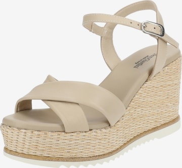 Nero Giardini Sandals in Beige: front