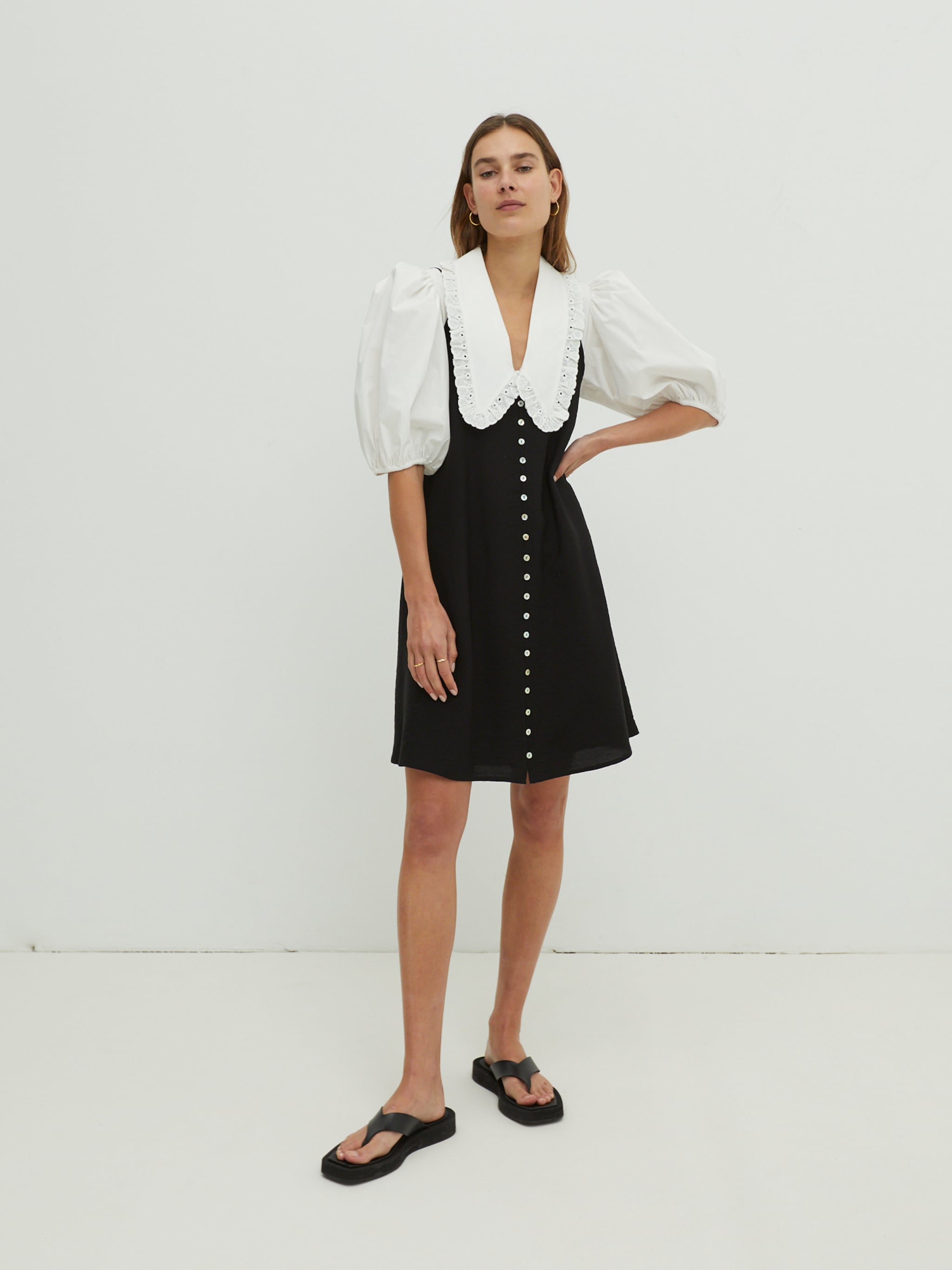 EDITED Produkte Kleid 'Lila' schwarz