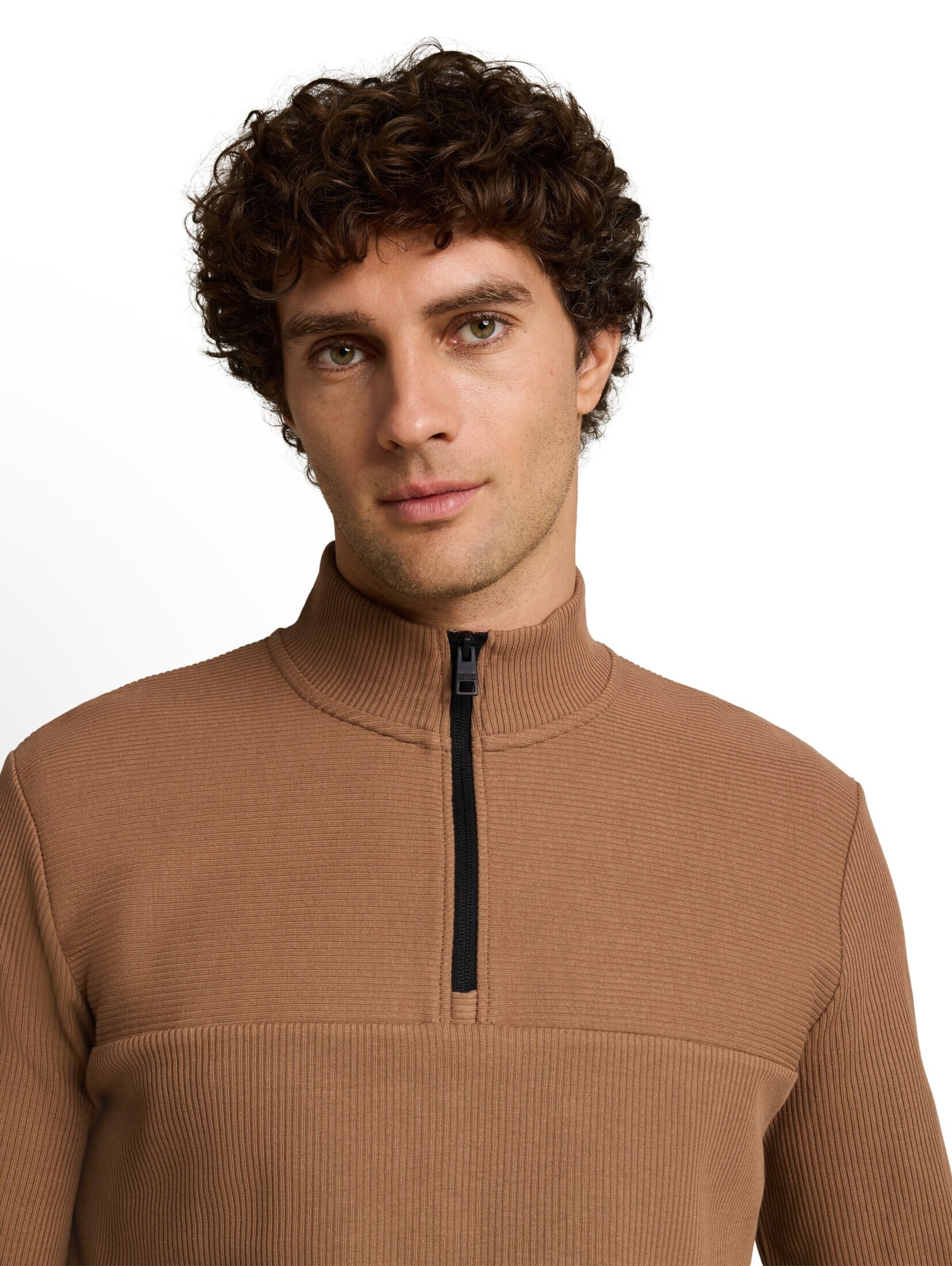 TOM TAILOR DENIM Shirt in Braun
