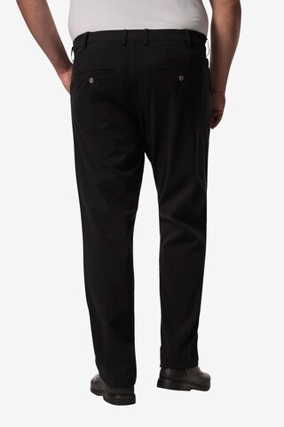 Regular Pantalon chino Boston Park en noir