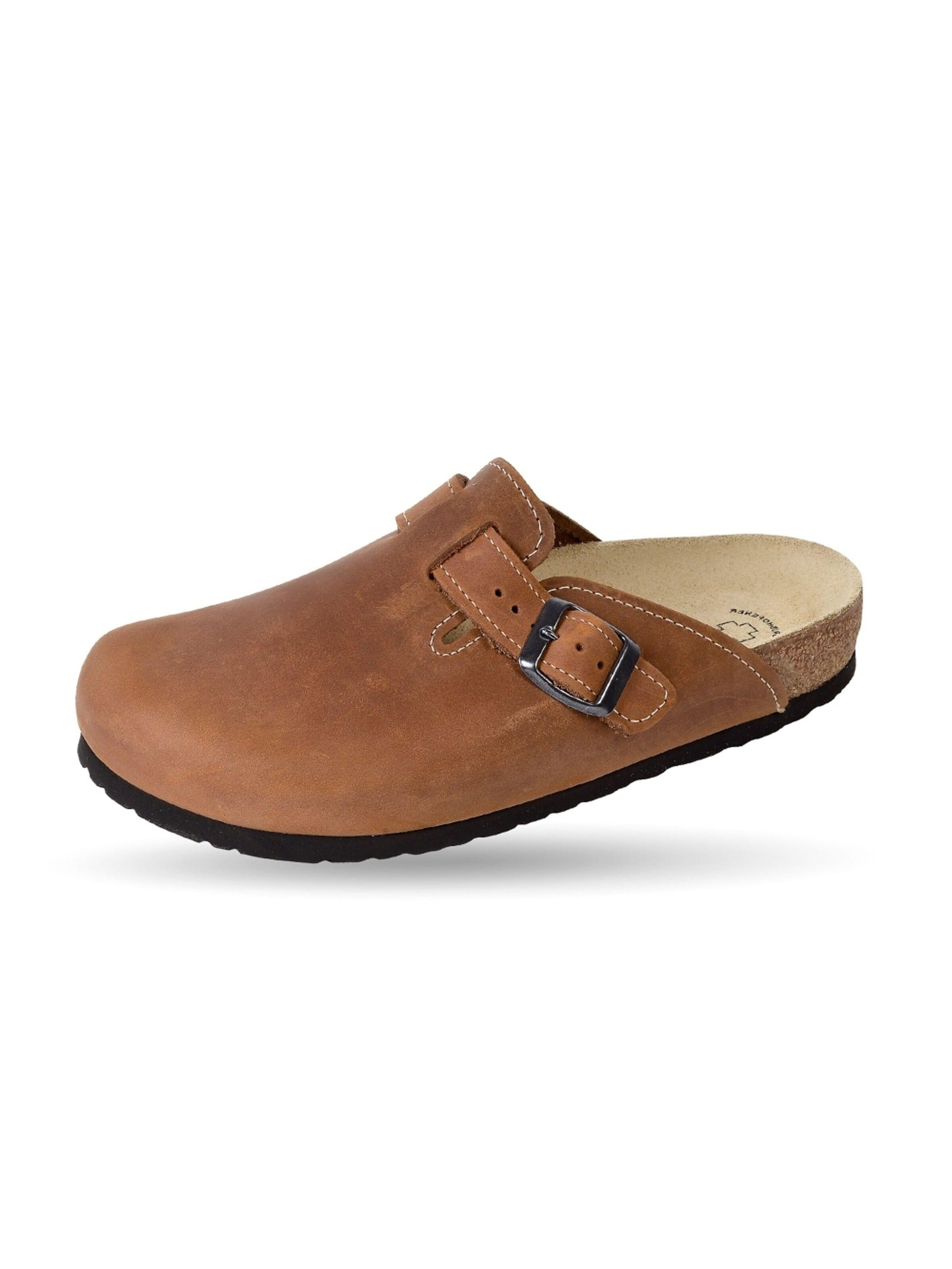 Weeger Clogs 'Clog Art. 41510-40' in Brown: front