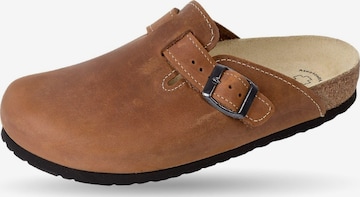Weeger Clogs 'Clog Art. 41510-40' in Braun: Vorderseite