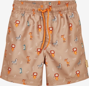 PLAYSHOES Uimashortsit värissä ruskea: etupuoli