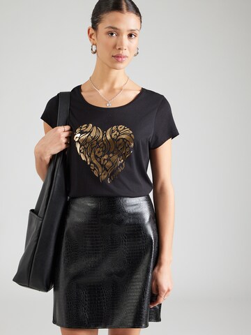 Morgan T-Shirt 'DINOU' in Schwarz: Vorderseite