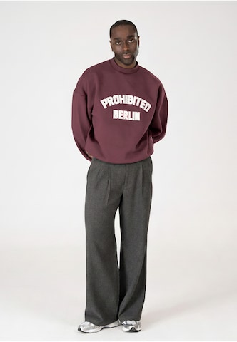 Prohibited Sweatshirt 'Berlin' in Lila