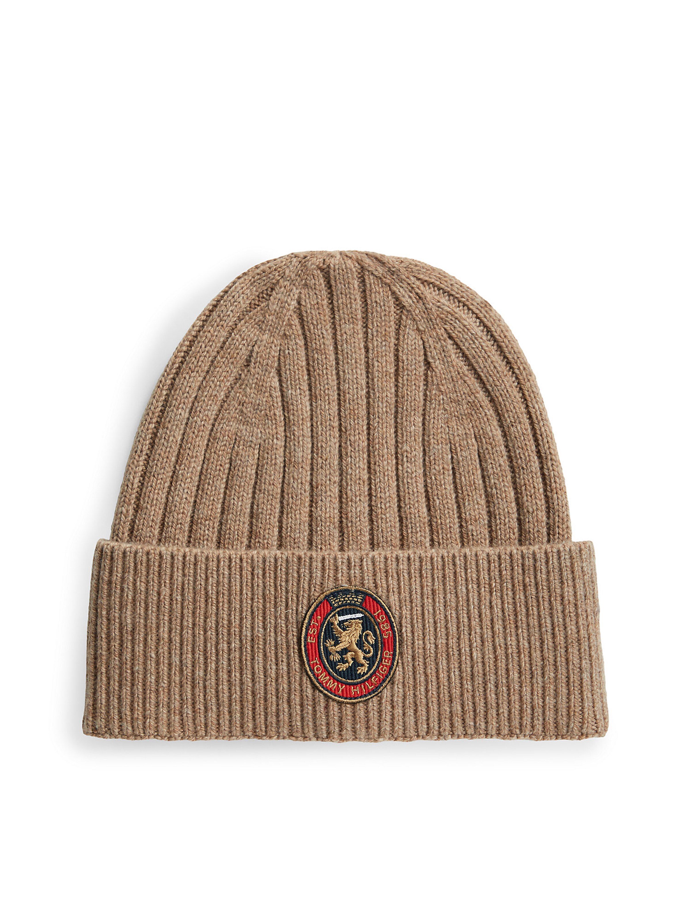 Bonnet TOMMY HILFIGER en marron : devant