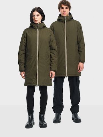 AIGLE Zimska jakna ' UNISEX ' | zelena barva