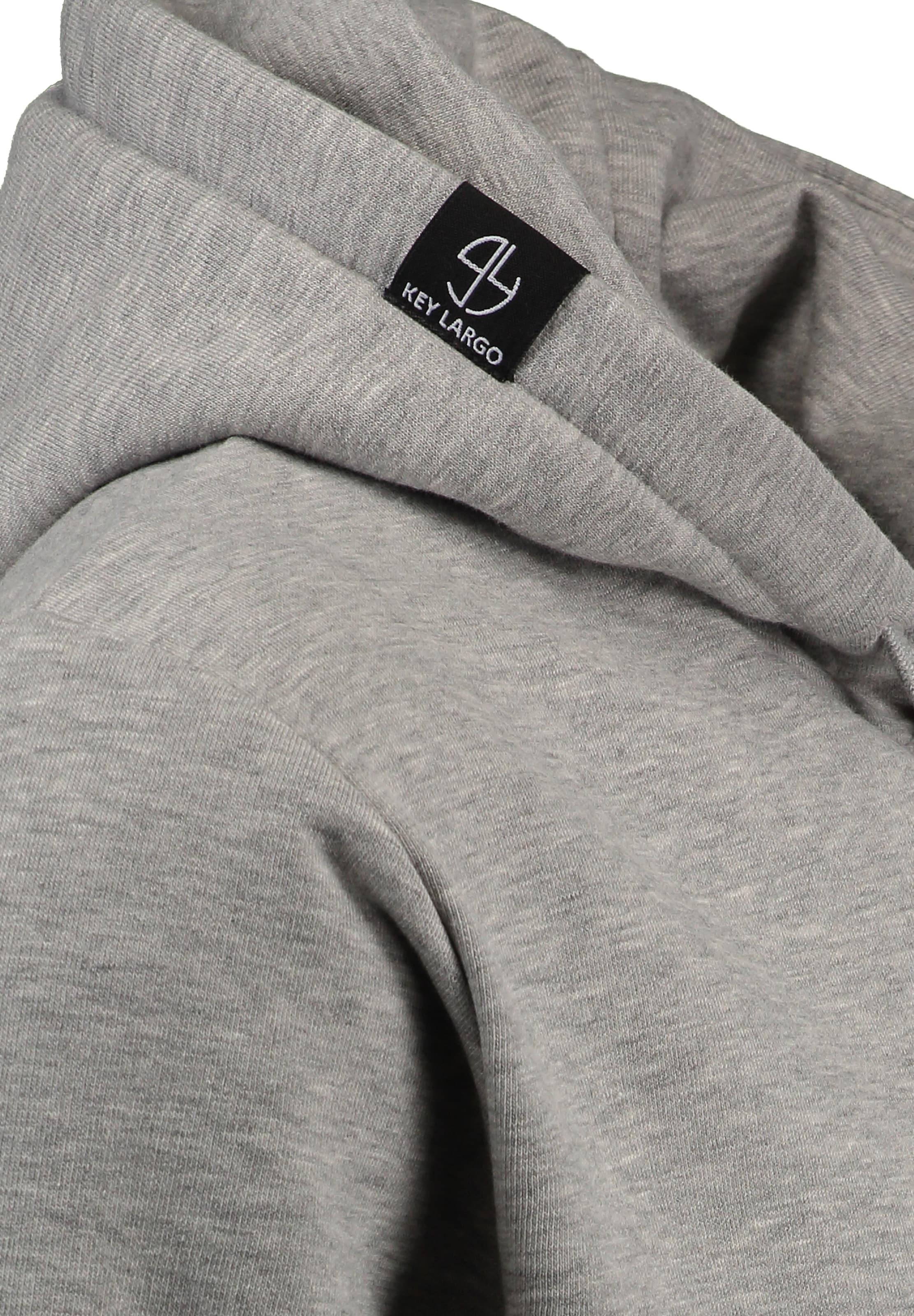 Key Largo Mikina ' KLMEMBERSHIP ' – šedá