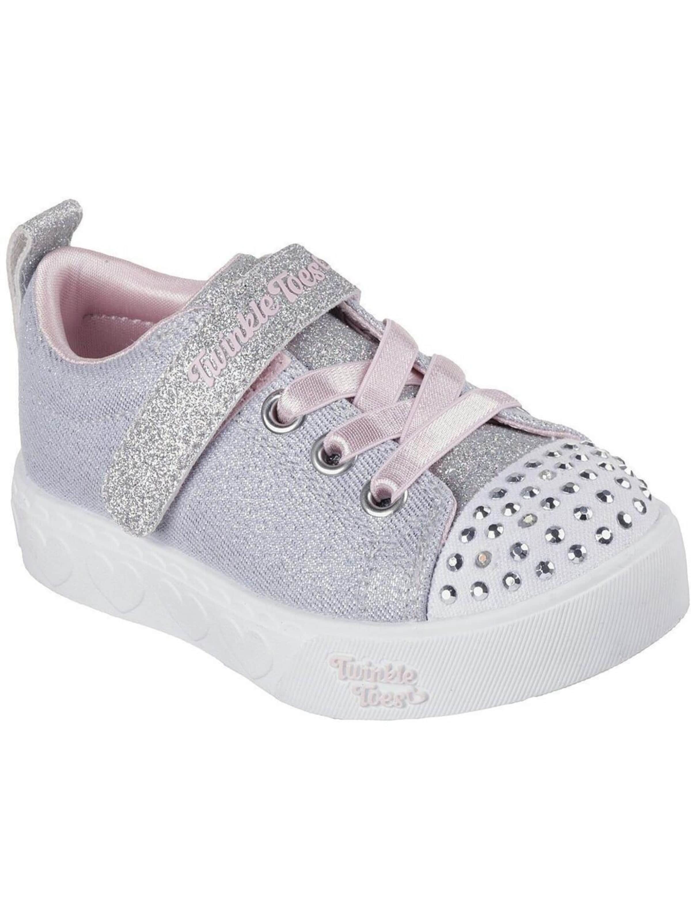 SKECHERS - Calzado deportivo 'Heart Steps - Shimmer Sweetie' en gris: frente