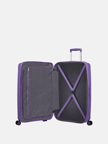 American Tourister Cart in Purple