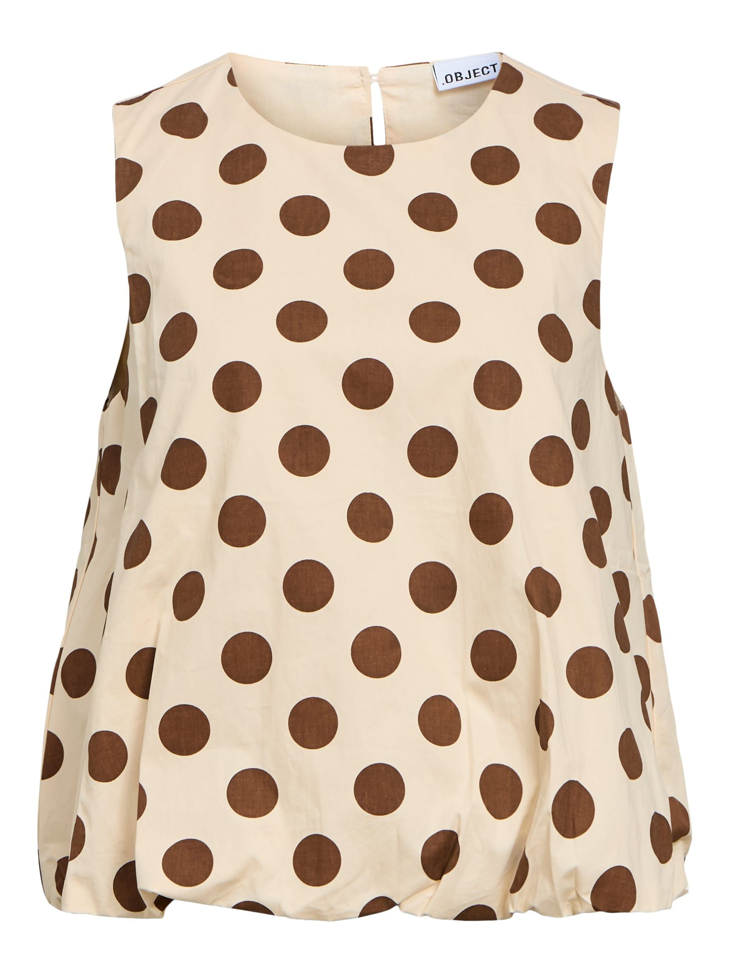 OBJECT Top in Beige: front